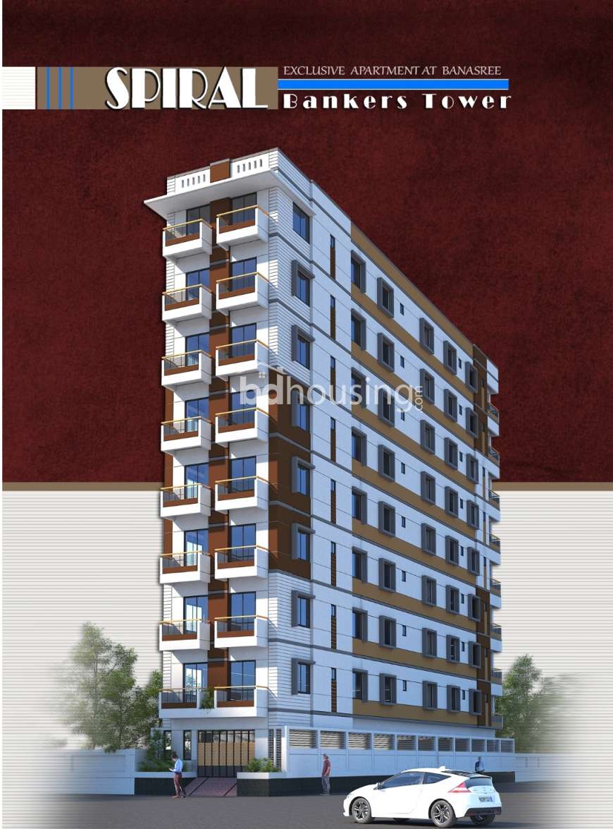  Spiral Bankers Tower, Apartment/Flats at Banasree