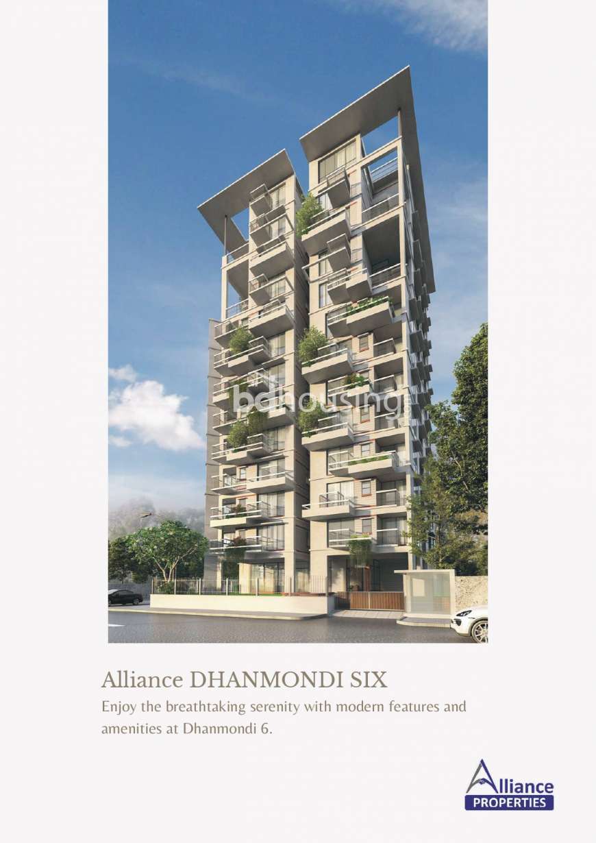 Alliance Dhanmondi Six, Apartment/Flats at Dhanmondi
