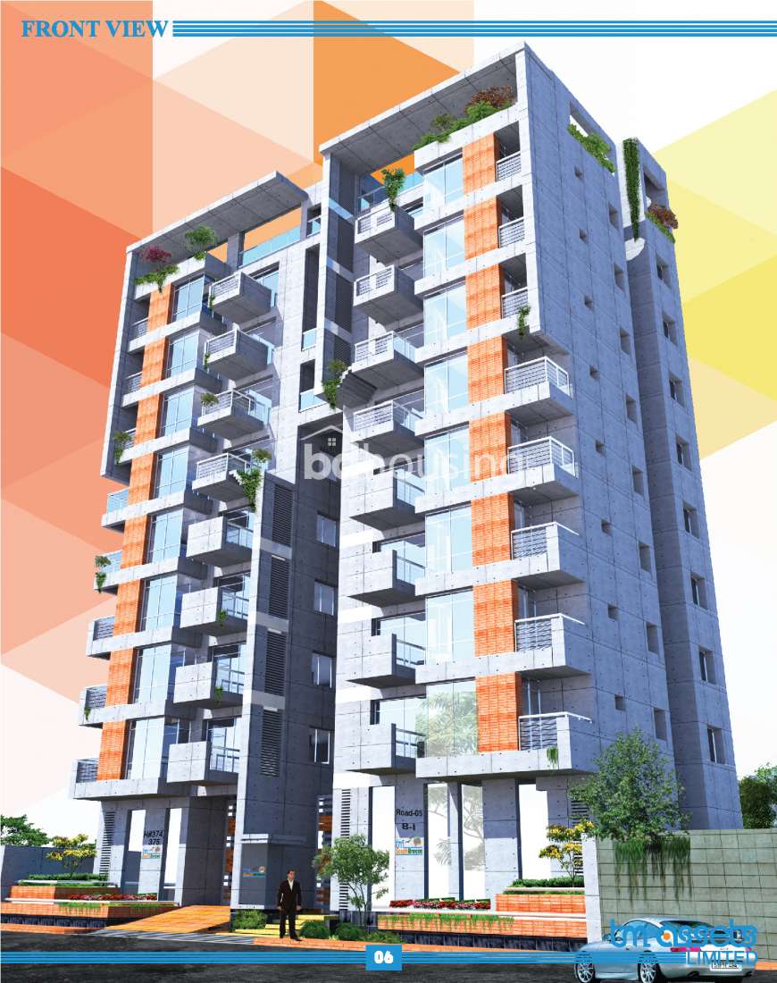 South Breeze, Apartment/Flats at Bashundhara R/A