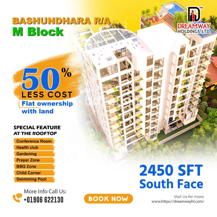 Dreamway Paradise, Apartment/Flats at Bashundhara R/A