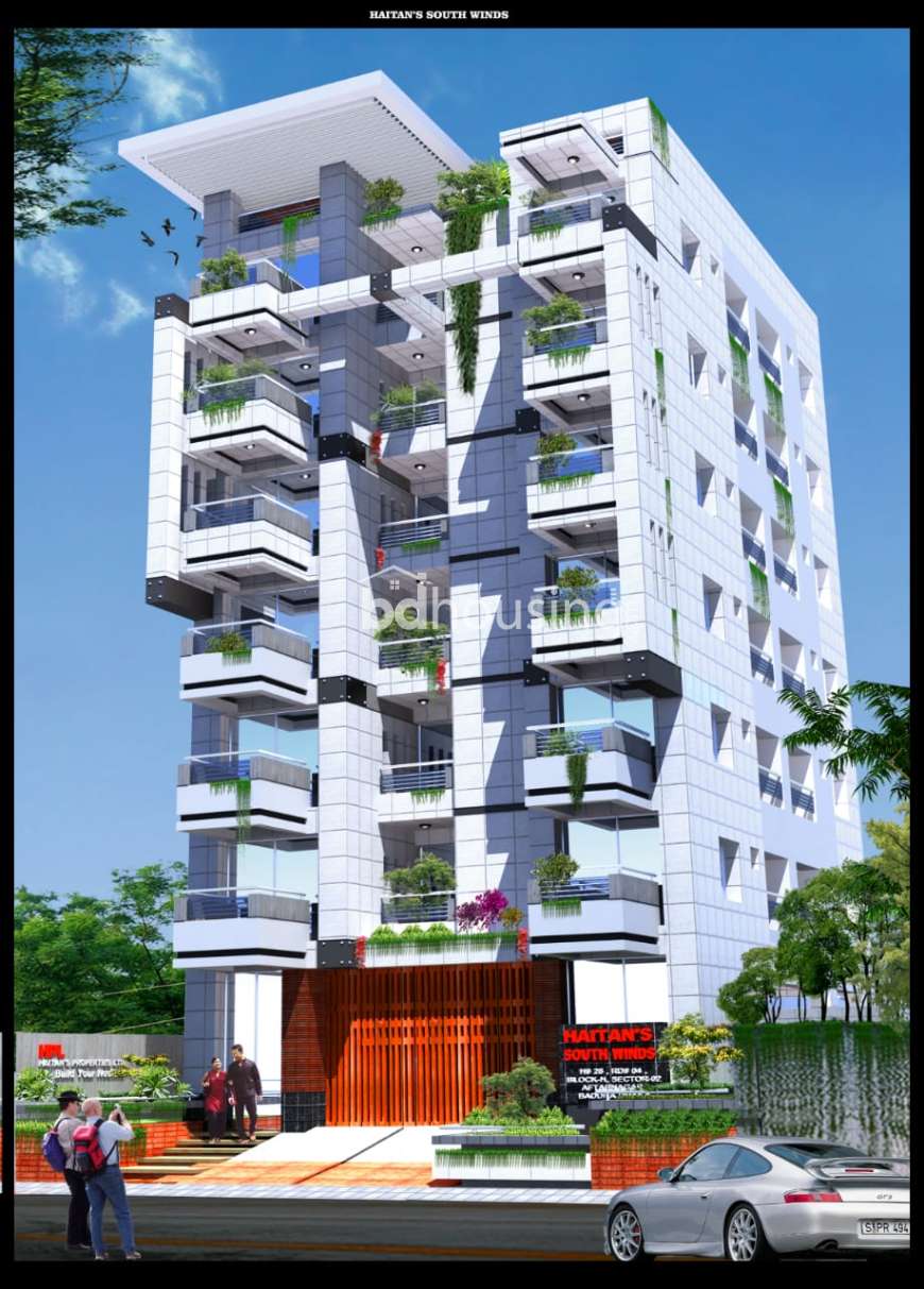 Haitans South Wind, Apartment/Flats at Aftab Nagar