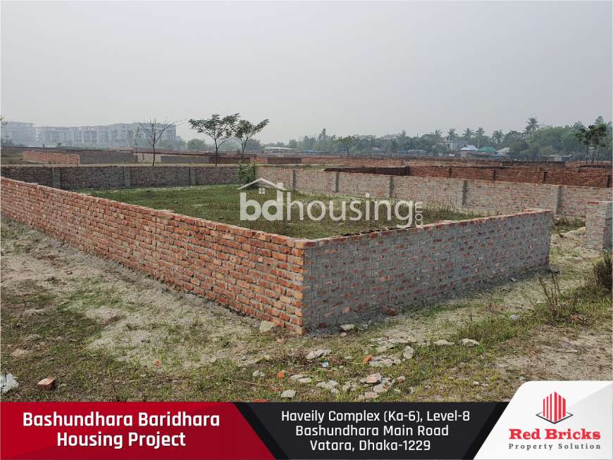 Red Bricks Property Solution, Residential Plot at Bashundhara R/A