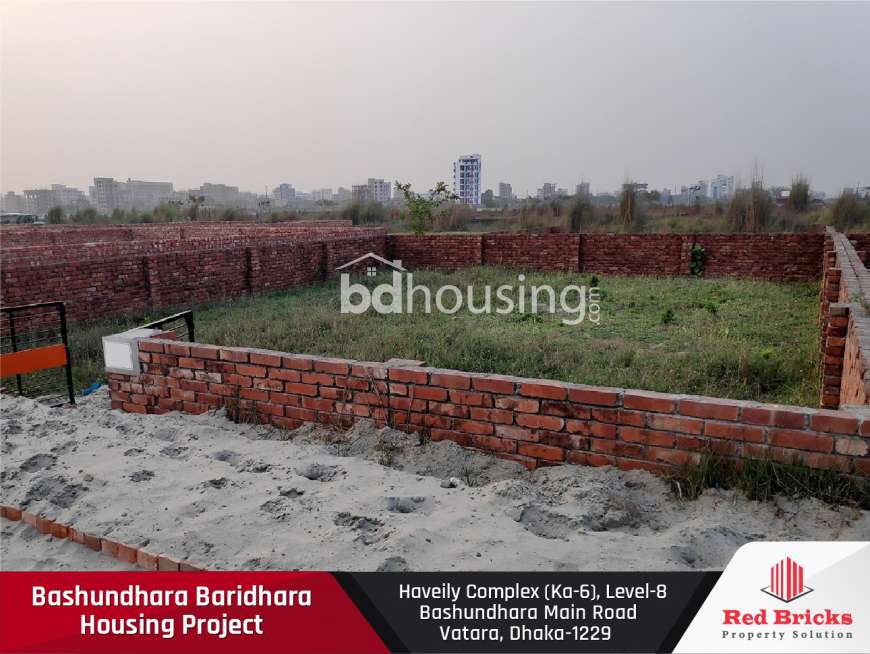 Red Bricks Property Solution, Residential Plot at Bashundhara R/A