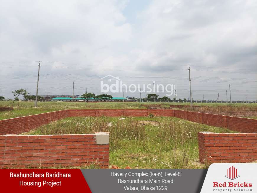 Red Bricks Property Solution, Residential Plot at Bashundhara R/A