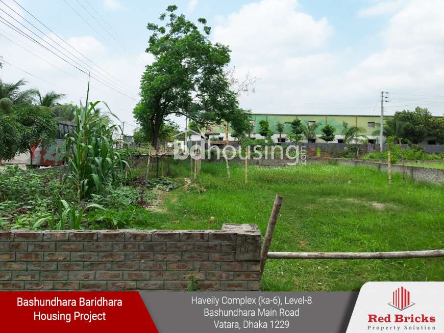 Red Bricks Property Solution, Residential Plot at Bashundhara R/A