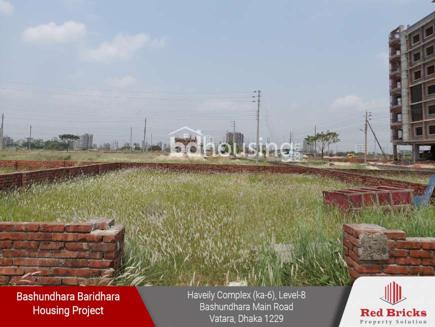 Red Bricks Property Solution, Residential Plot at Bashundhara R/A