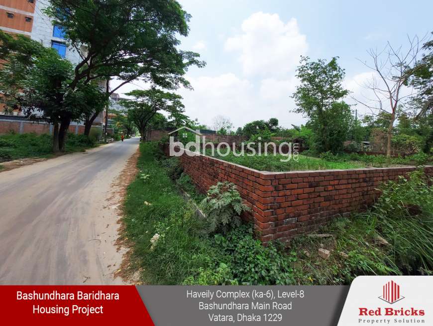 Red Bricks Property Solution, Residential Plot at Bashundhara R/A