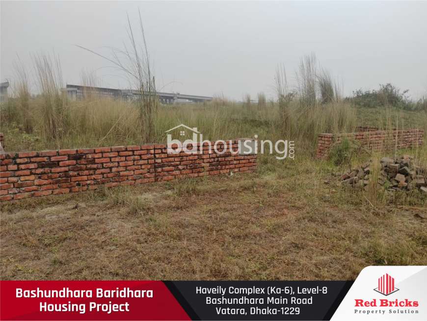 Red Bricks Property Solution, Residential Plot at Bashundhara R/A