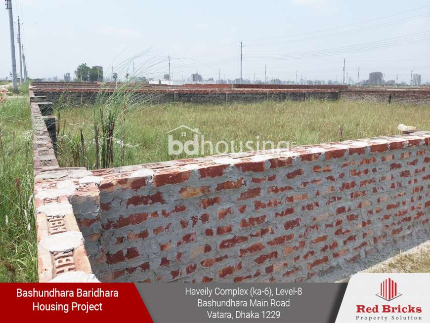 Red Bricks Property Solution, Residential Plot at Bashundhara R/A