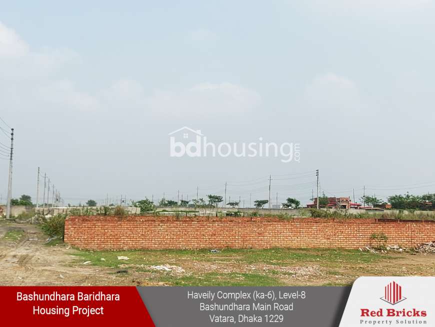 Red Bricks Property Solution, Residential Plot at Bashundhara R/A