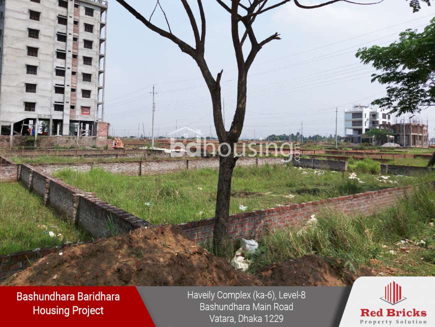 Red Bricks Property Solution, Residential Plot at Bashundhara R/A