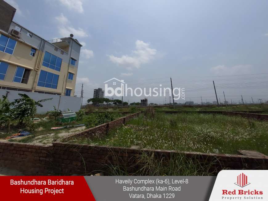 Red Bricks Property Solution, Residential Plot at Bashundhara R/A