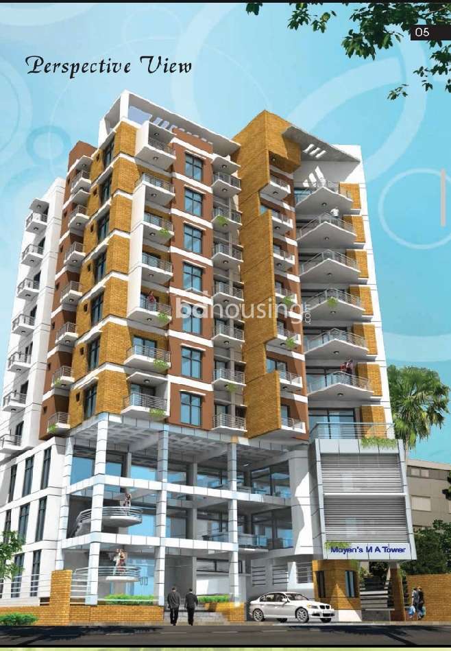 Moyen's M.A Tower, Apartment/Flats at Dakshin khan