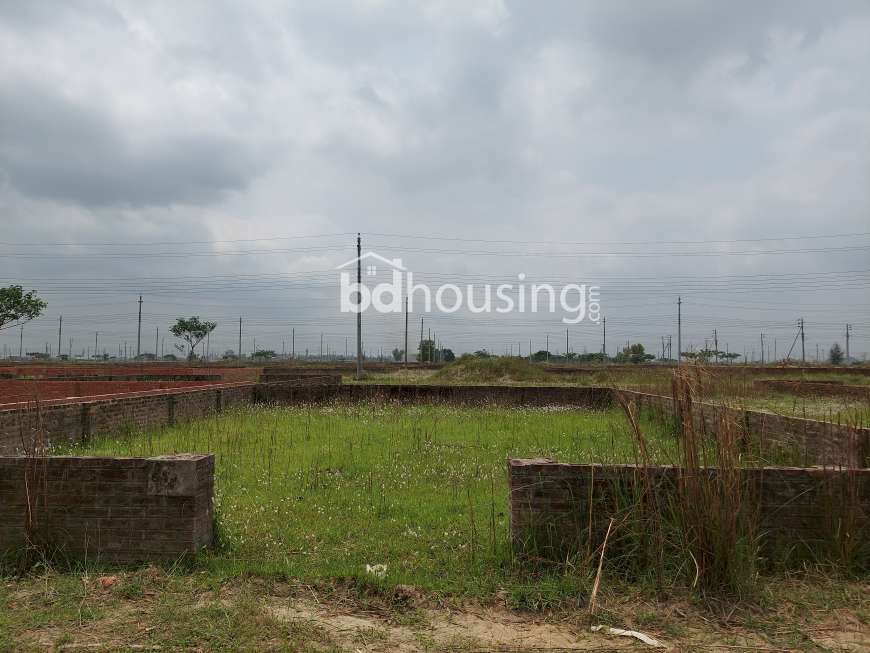 P Block 4 Katha South Faced ready plot in Bashundhara R/A, Residential Plot at Bashundhara R/A