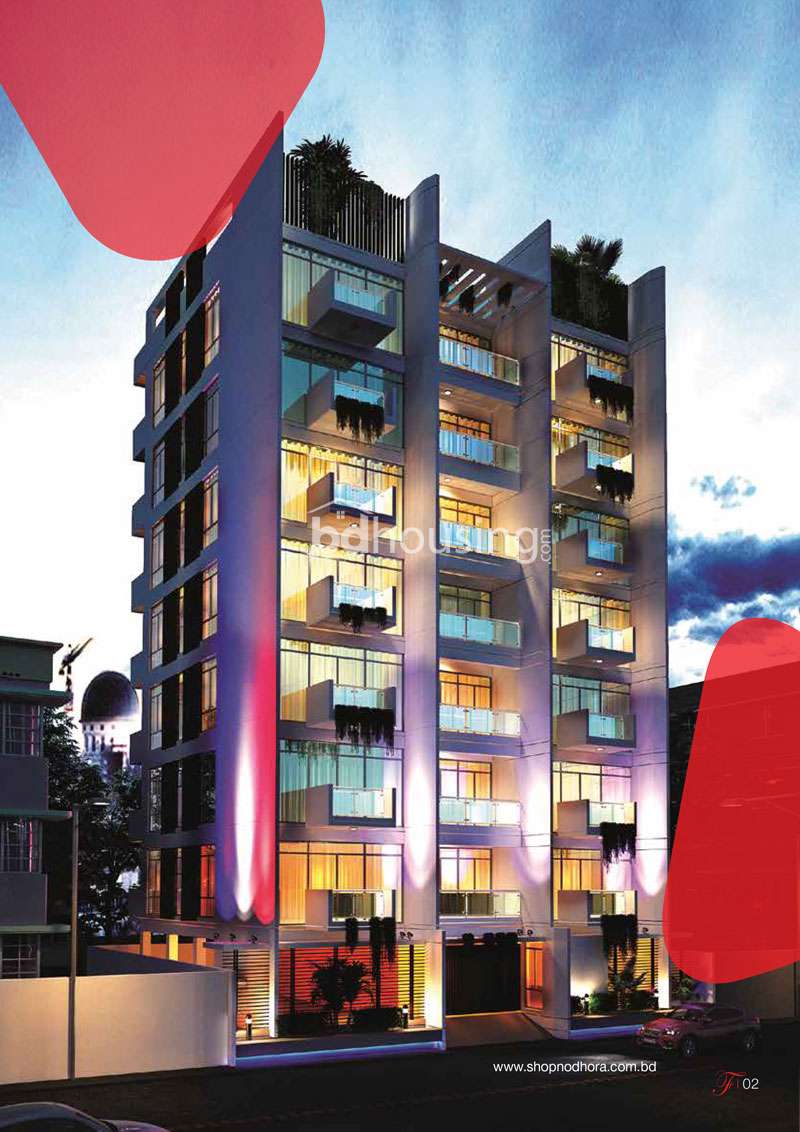 Shopnodhora Fascination, Apartment/Flats at Bashundhara R/A