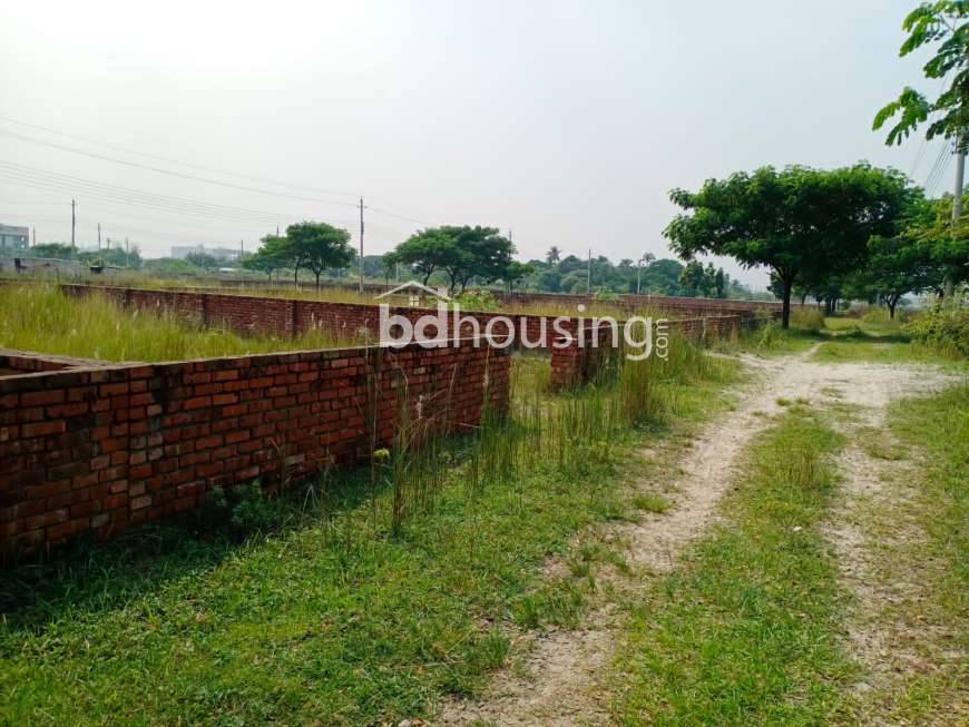 Bashundhura M block 8 Katha ready plot for sale, Residential Plot at Bashundhara R/A