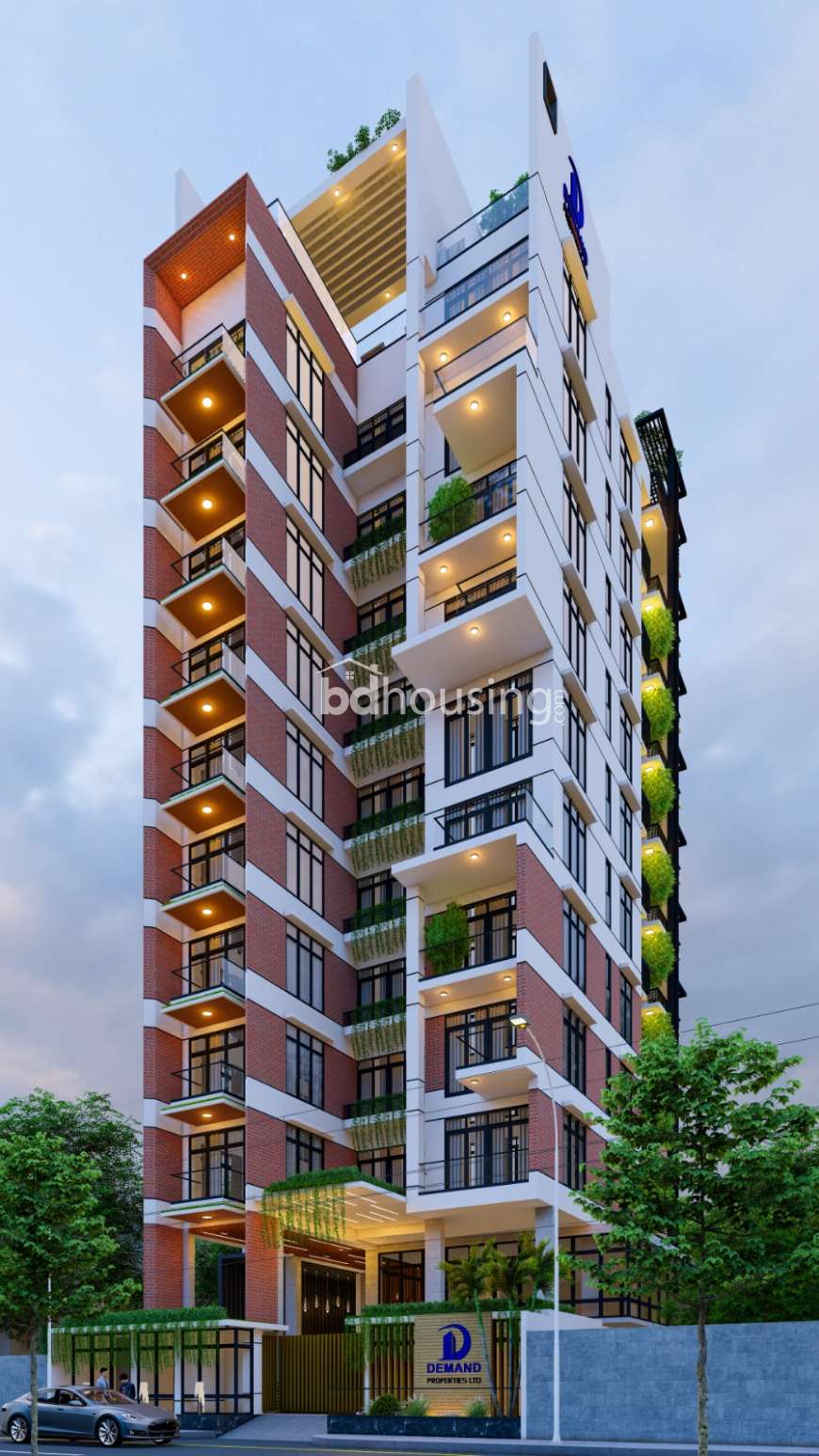 Demand South Park, Land Sharing Flat at Bashundhara R/A