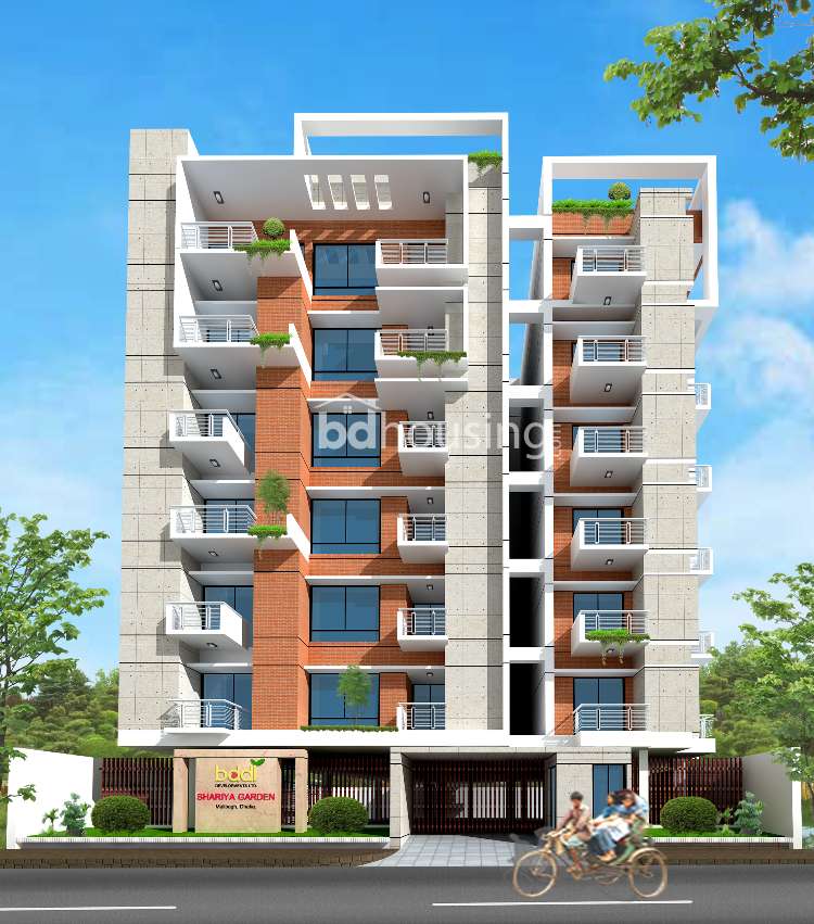 bddl Shariya Garden, Apartment/Flats at Malibag