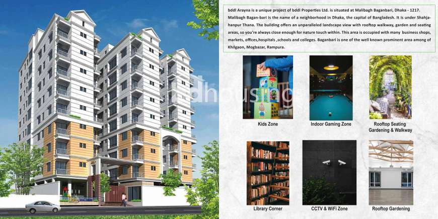 bddl Arannya, Apartment/Flats at Malibag