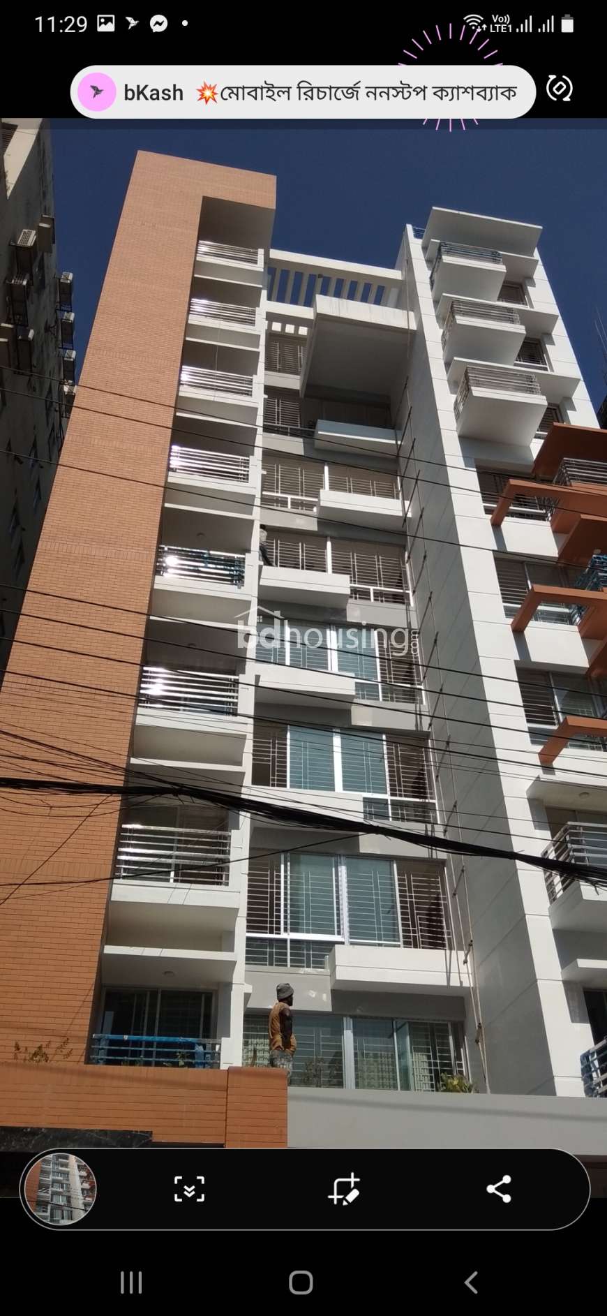 Used south facing 1951 sft Apart for sale @ Uttara-4, Apartment/Flats at Uttara