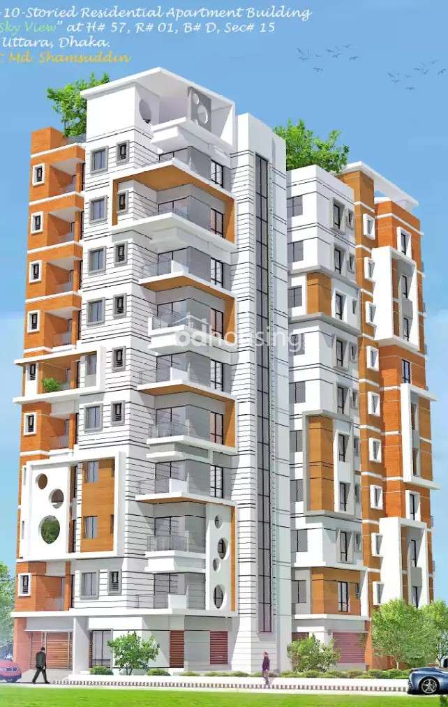 SKY VIEW , Apartment/Flats at Uttara