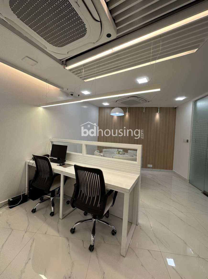 FURNISHED SHARED OFFICE SPACE FOR RENT + COWORKING OFFICE SPACE, Office Space at Bashundhara R/A