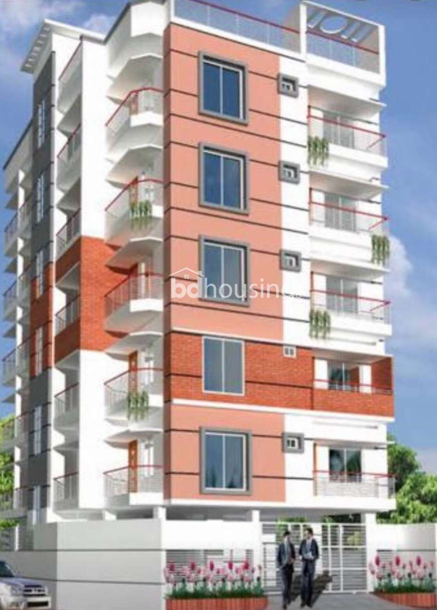 Middle Badda. Ready Flat 800 sq ft , Apartment/Flats at Badda