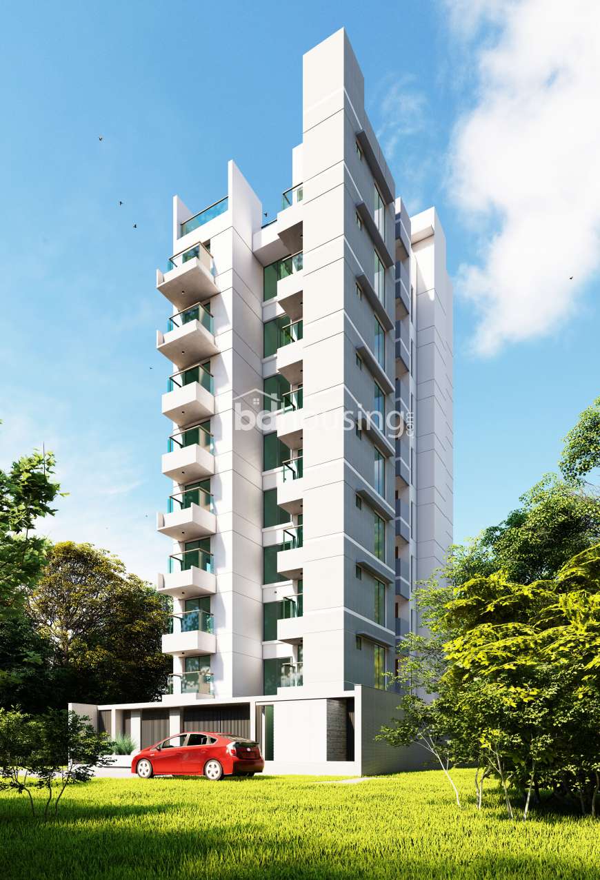 Plot-2516,unit-2050 sft flat of Sena Kalyan at Bashundhara Block-L, Apartment/Flats at Bashundhara R/A