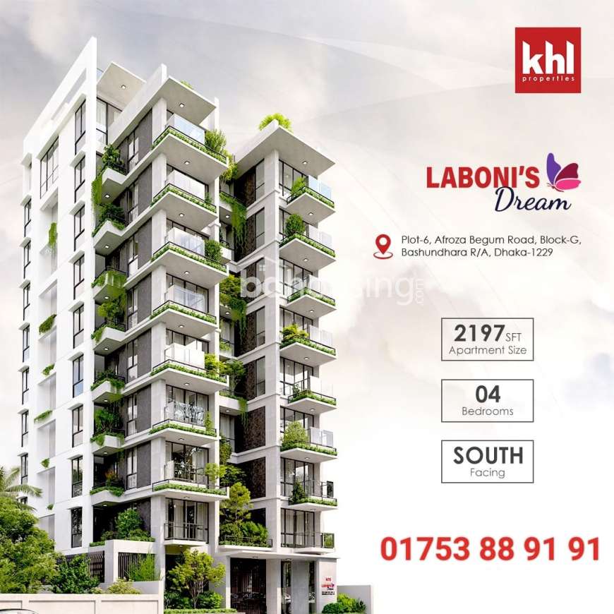 KHL Laboni's Dream, Apartment/Flats at Bashundhara R/A