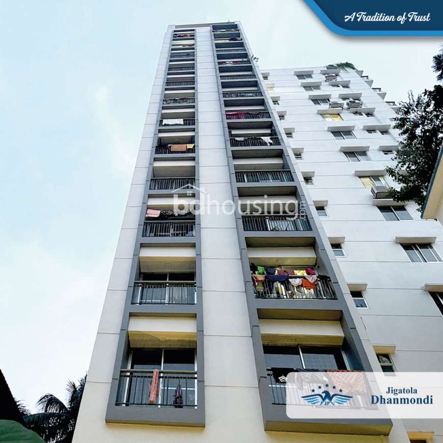 1200 sqft, 3 Beds Ready Apartment/Flats for Sale at Zigatola, Dhanmondi, Apartment/Flats at Dhanmondi