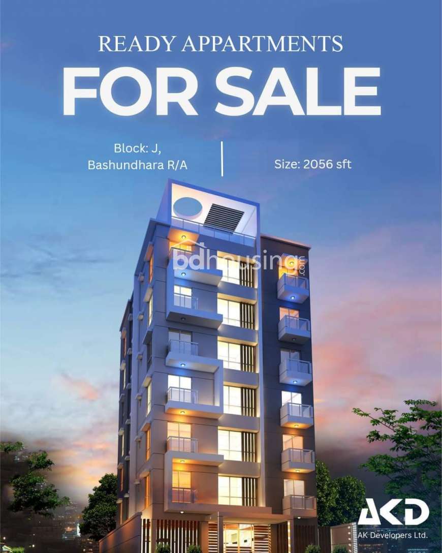 AKDL Shwapno Nibash , Apartment/Flats at Bashundhara R/A