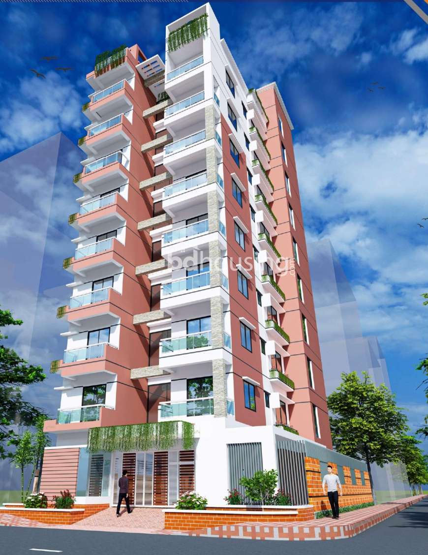 Ongoing 1690 sft.  Apartment for Sale at Block K, Bashundhara R/A, Apartment/Flats at Bashundhara R/A