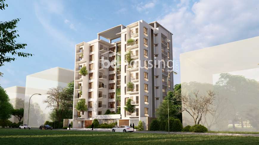 Plot(379-380) 2410 sft flat of Sena Kalyan at Bashundhara R/A, Apartment/Flats at Bashundhara R/A