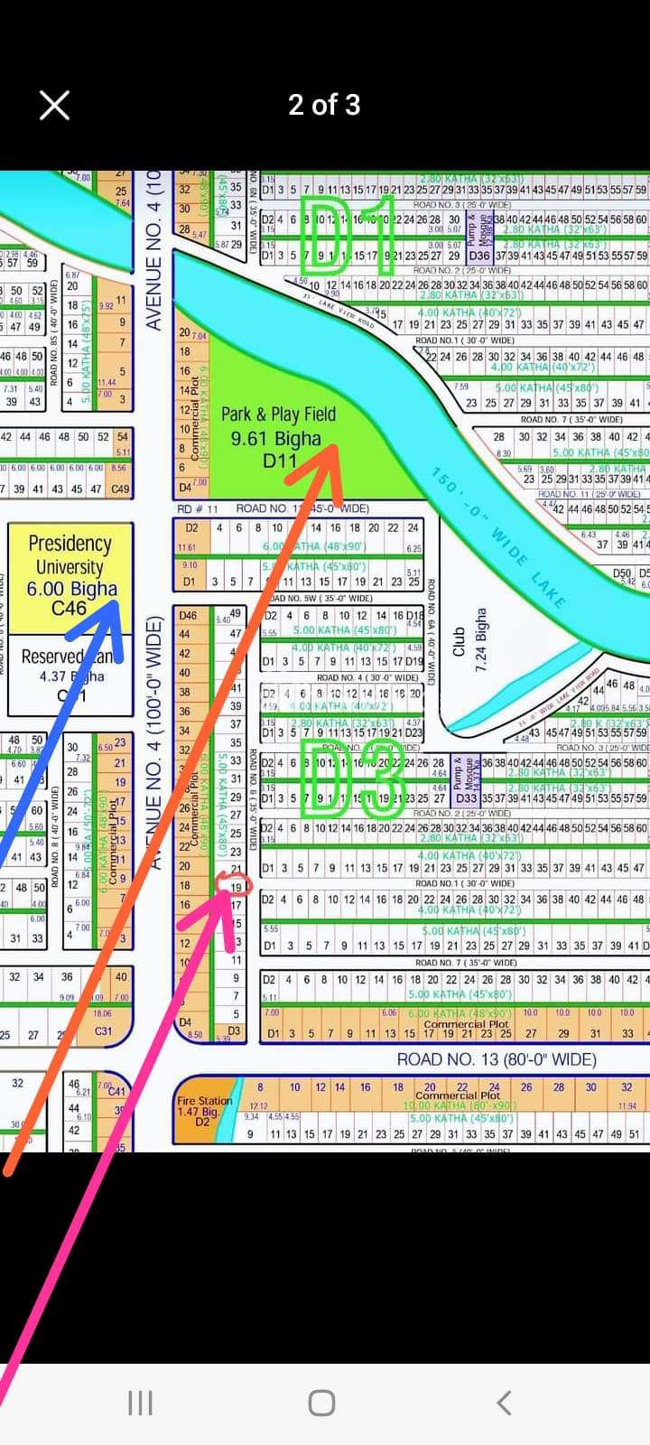 Purbachal American City, Residential Plot at Purbachal