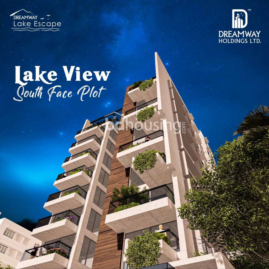 Dreamway Lake Escape, Land Sharing Flat at Bashundhara R/A