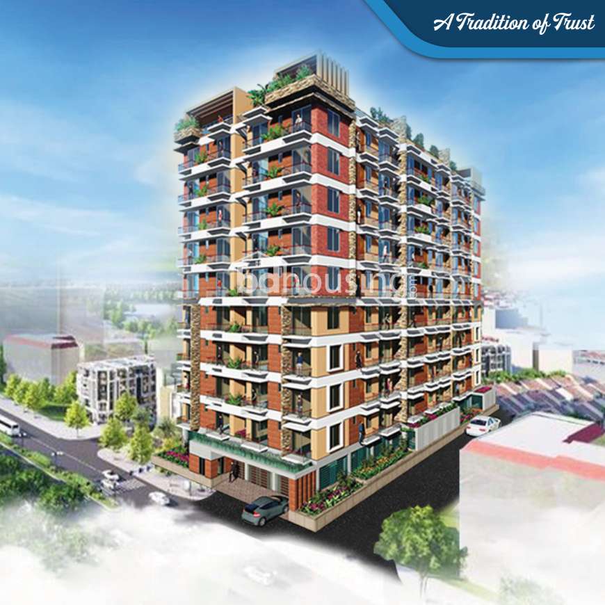 Moitry Nibash, Apartment/Flats at Bashundhara R/A