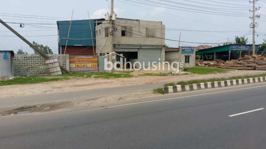 Factory shade, office building with land, Commercial Plot at Konabari