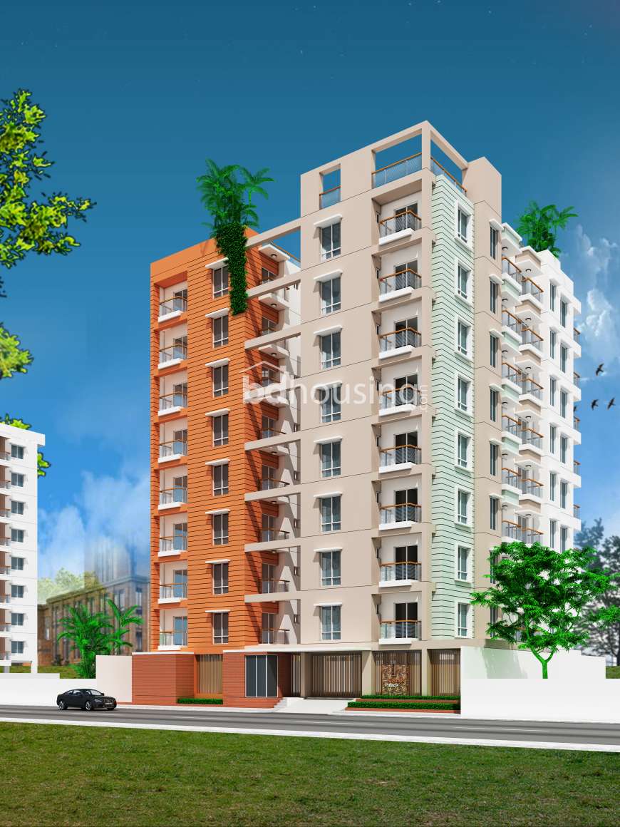 Dihan Shah Cosmis Palace, Apartment/Flats at Dakshin khan