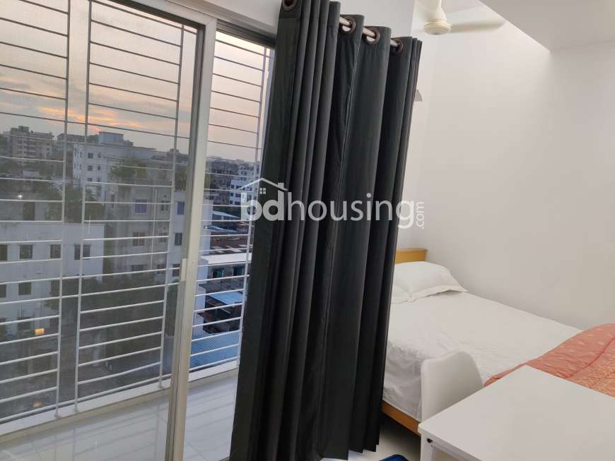 Cozy 2-Room Studio Apartment Rent in Bashundhara R/A, Apartment/Flats at Bashundhara R/A