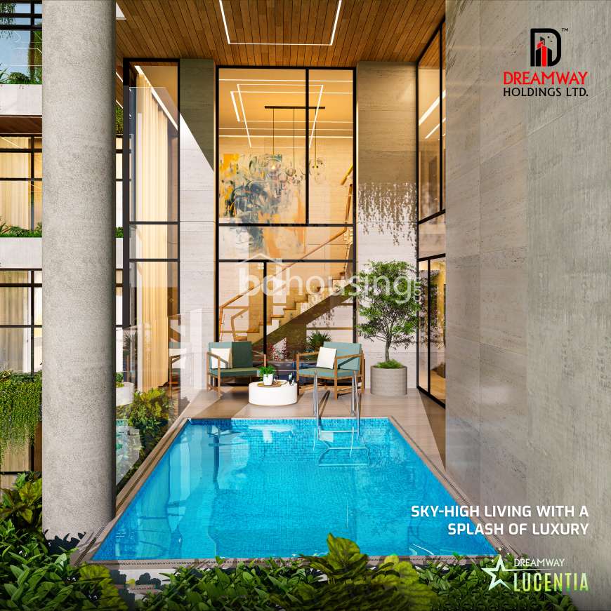 Dreamway Lucentia-Sky Villa (Luxury Duplex), Apartment/Flats at Bashundhara R/A