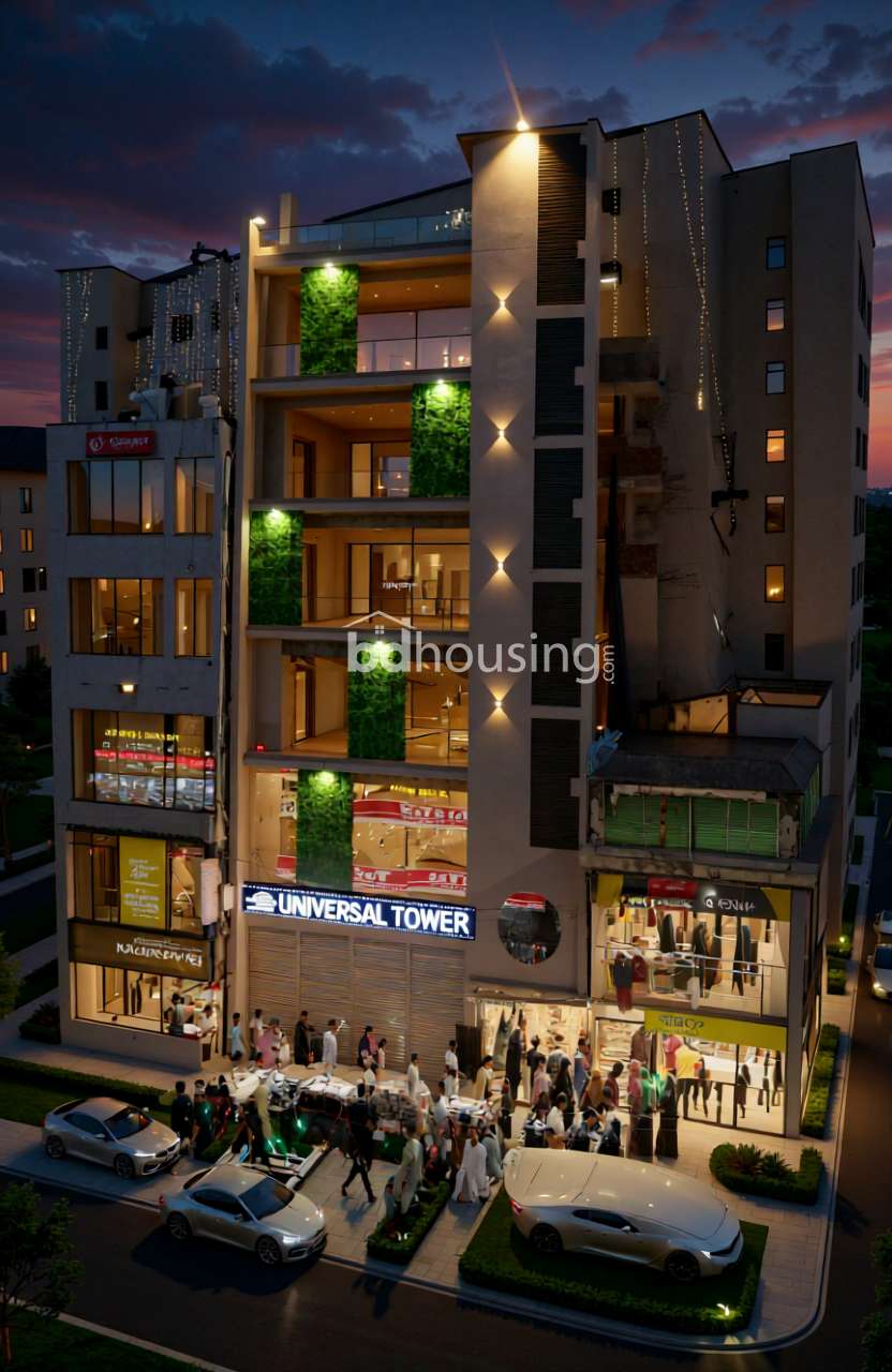 Universal Tower , Showroom/Shop/Restaurant at Zinda Bazar