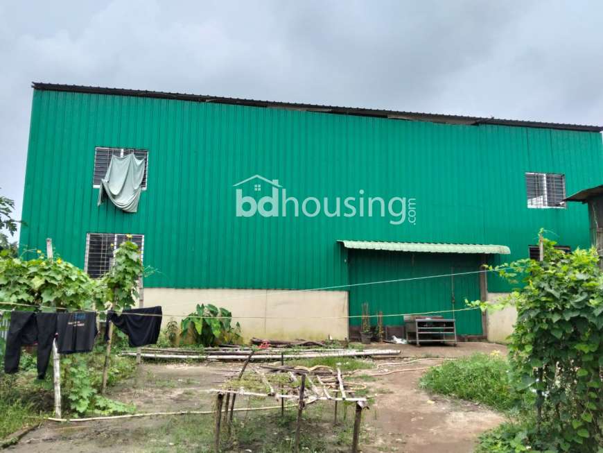 ১০০ ফুট রাস্তার পাশে  ৫০০০sqft গোডাউন/কারখানা ভাড়া , Commercial Plot at Keraniganj