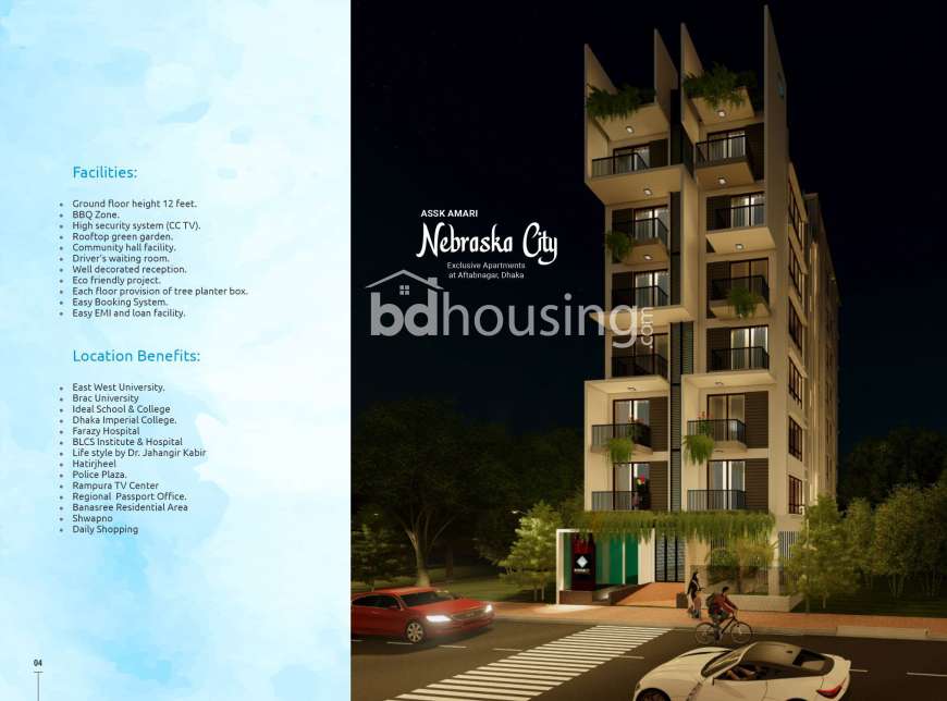 ASSK Amari Nebraska City, Apartment/Flats at Aftab Nagar