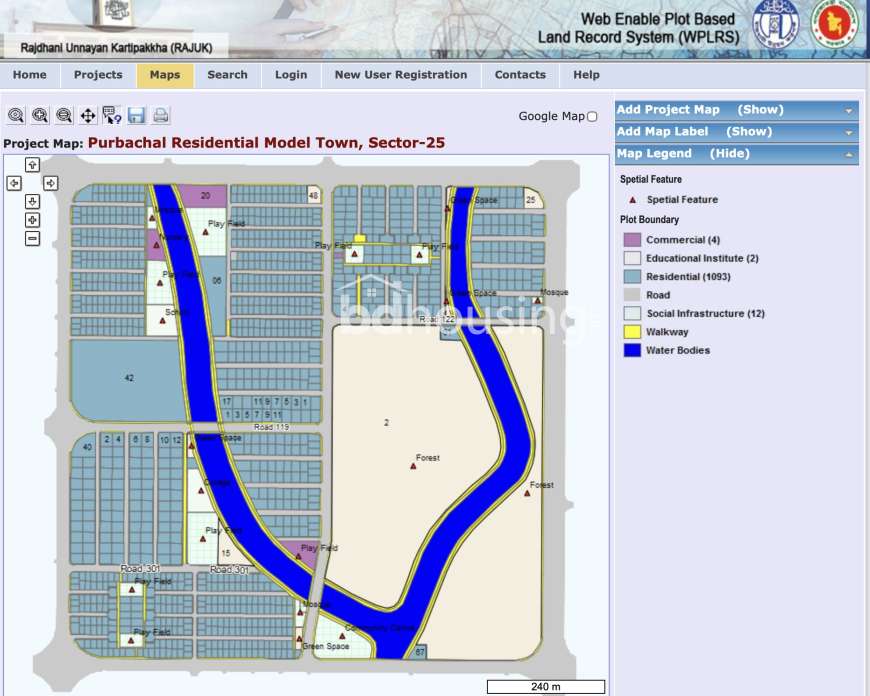 Tarun Kumar Ghsoh , Residential Plot at Purbachal