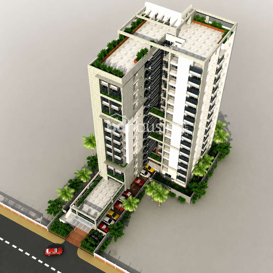 Dhanmondi |Road:07 | 2555 sft | 13th Floor, Apartment/Flats at Dhanmondi