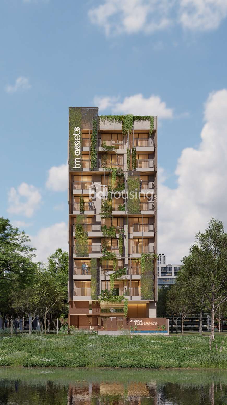 Lake Breeze, Apartment/Flats at Jolshiri Abason