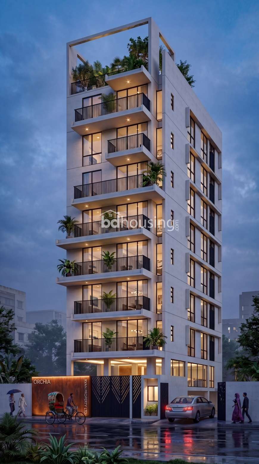 Ryan Orchia, Apartment/Flats at Diyabari
