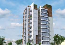 2498 sqft,4 Beds Under Construction Flat for Sale at Banani Apartment/Flats at 