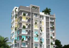 South Facing 1305 sqft Flats for Sale at Sonkor,West Dhanmondi Apartment/Flats at 
