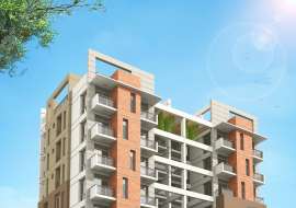 1700 sqft, 3 Beds Under Construction Apartment/Flats for Sale at Bashundhara R/A Apartment/Flats at 